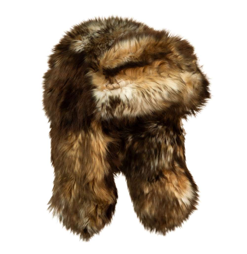Mad Bomber Alley Bomber w/Brown Faux Fur